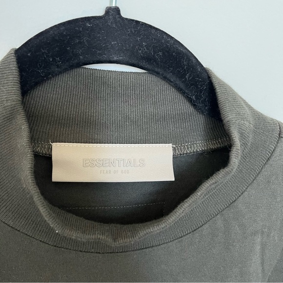 NWT FEAR OF GOD ESSENTIALS T-Shirt Midi Dress Size L - Picture 3 of 7